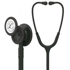 3M Littmann Stéthoscope de Surveillance Classic III, Tubulure Noire, Black Edition, 69 cm, 5803 (icare2004, neuf)