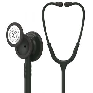 3M Littmann Stéthoscope de Surveillance Classic III, Tubulure Noire, Black Edition, 69 cm, 5803 (am_SHOP, neuf)