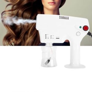 Pongnas Pistolet à vapeur Nano pour cheveux, 300 ml, multifonction, humidificateur, outil de soins capillaires pour soins capillaires (Royaume-Uni) (Beiyizhu, neuf)