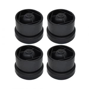 NEGRO 2/4X Cache moteur en caoutchouc, adapt&eacute; for Nissan, Qashqai J11 2014-2020 Tampon de pare-chocs de voiture, but&eacute;e de montage de pare-chocs, douille de rebond Carter moteur en caoutchouc(4pcs) (LZXH Store, neuf)