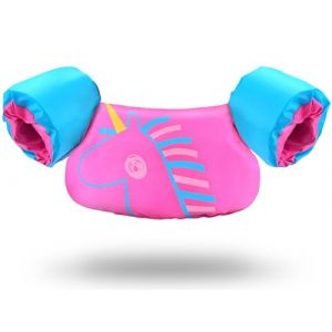 OSHYLE Gilet de Bain Flottant, Enfants Gilet de Flottement de Natation, Gilet Brassard Piscine, Brassards de Natation Gilet Piscine Enfant, Aide &agrave; la Natation pour Gar&ccedil;ons/Filles (Unicorn) (JshengTech, neuf)