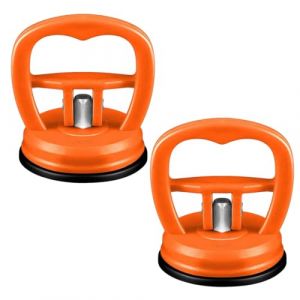 Dent Puller Car, 2 Pièces, Ventouse carrosserie, Ventouse debosselage, Outil de Débosselage Carrosserie et Ventouse Carrelage pour Réparation Auto, les téléphones portables, Miroirs (EUROEDI SPEDITION, neuf)