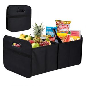 Wixovo Sac de Coffre, Organiseur De Voiture Noir, Organiseur De Coffre, Organiseur De Voiture, Bo&icirc;Te Pliable Pour Voiture, Bo&icirc;Te De Coffre, Bo&icirc;Te Pliable, Organiseur, Pour Voiture (BLUE EDELWEOSS S.R.L., neuf)
