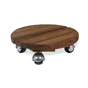 Roule-Plante Bois Rond 30 cm - Naturel - Origine France Garantie (Centrale Brico, neuf)