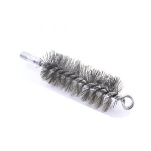 TMTGTS Brosse cylindrique métallique 45 mm - Brosse en fil d'acier - Brosse pour tuyau de cheminée - Brosse de cheminée - Brosse de cheminée - Brosse à chaudière - Fil d'acier (shouhu, neuf)