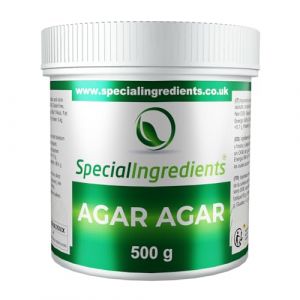 Special Ingredients Agar Agar en poudre 500g - G&eacute;latine v&eacute;g&eacute;tale - G&eacute;lifiant et &eacute;paississant alimentaire pour v&eacute;g&eacute;taliens et v&eacute;g&eacute;tariens, sans OGM, sans gluten - Qualit&eacute; sup&eacute;rieure (Special Ingredients Europe, neuf)