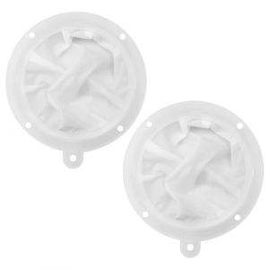 AOEVUIR 2 Pcs Nylon Tamis Fin 300/450 Mesh Tamis de cuisine Filtre à liqueur Filtre à vin Nylon Filtre à aliments Tamis fin plastique Filtre à mailles fines pour filtrer le lait Jus de fruits Lait (DONG TIANCI DE DIAN, neuf)