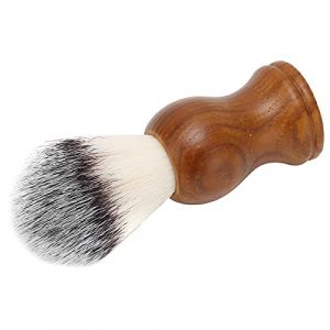 Outil de salon de coiffure, augmente la mousse de la cr&egrave;me &agrave; raser, &eacute;limine les r&eacute;sidus de r&eacute;sidus, brosse de rasage pour cheveux sales pour les maisons pour les salons pour les voyages (Wenruil, neuf)