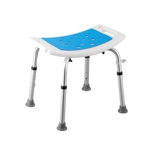 Tabouret de Douche Pliable - Chaise de Douche et Tabouret Douche Antid&eacute;rapant, Si&egrave;ge de Douche pour Personne &Acirc;g&eacute;e, Tabouret Salle de Bain, Chaise de Bain pour Adulte et Handicap&eacute;s (Vedhealthcare, neuf)