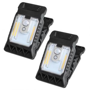 G&eacute;n&eacute;rique Lampes &agrave; Pince solaires | &eacute;clairage ext&eacute;rieur | Mini Spots LED solaires avec Pince pour Balcon, Jardin, Camping, terrasse | &eacute;tanches, Rechargeables, sans Fil, d&eacute;tection Automatique (星际通途, neuf)