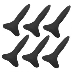 OUNONA 6 pièces Brosse à Sourcils Silicone Non Rayant Outils de Maquillage Pratiques pour Façonnage Parfait des Sourcils (Gustell, neuf)