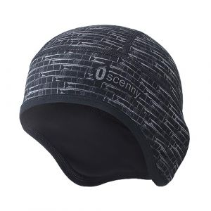 Oscenny Bonnet de Cyclisme,sous Casque,Stretch Doux Coupe-Vent pour Sport Bonnet Moto,Ski,Course,Football,Cyclisme,Bonnet Skull Cap,Jogging,Homme Femme Automne Hiver Taille (OutdoorGear9, neuf)