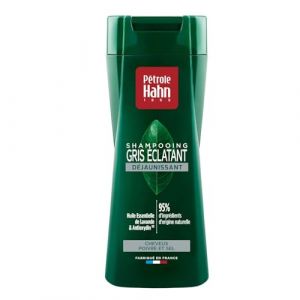 PETROLE HAHN – Shampooing Déjaunissant Homme pour Cheveux Gris Éclatants, Lavande Apaisante (250mL) - Lot de 4 - vendu par Lot (Franc shopping, neuf)