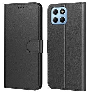 Tenphone Coque pour Honor X6, Coque Honor X6,Etui Protection Housse Premium en Cuir PU, [Emplacements Cartes], Pochette Flip Case Compatible avec Honor X6 Book (Noir) (ADHLINE (Expédié depuis France), neuf)