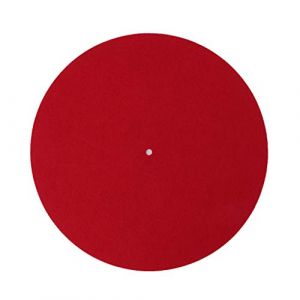 Platine de Tourne-Disque Slipmat Audiophile 3mm Felt Platter Vinyl Recorders Recordeurs Anti-Vibration Durable Antistatique Tapis De Platine (Ranuw, neuf)