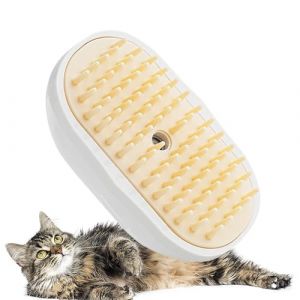 Brosse &agrave; vapeur pour animaux domestiques - Peigne rechargeable pour animaux domestiques | Brosse &agrave; vapeur rechargeable pour chats - Pour chiens et chats petits et grands (DriftDeal, neuf)