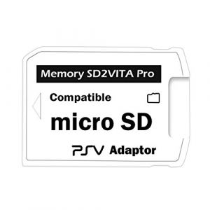 Adaptateur SD2Vita Pro 3.0 pour PS Vita 3.60 Carte M&eacute;moire Micro SD HENKAKU PSVITA Couverture compl&egrave;te (F Season, neuf)