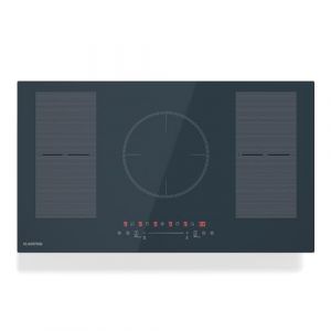 Klarstein Delicatessa 90 Flex Plaque À Induction Encastrable - 5 Zones, 9500 W, Flexzone, Thermoboost, Sensecontrol, Minuterie & Verrouillage Parental, Anthracite, 90 cm (Klarstein France, neuf)