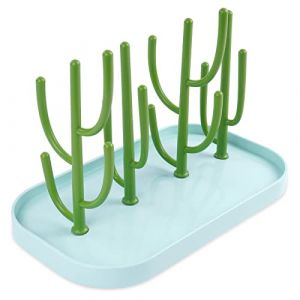 Vicloon S&eacute;choir &Agrave; Biberons,Egoutte-biberons Arbre avec Bac &agrave; Eau Amovible pour Biberon,Couverts,T&eacute;tines Gobelets(Vert) (HANSBUY, neuf)