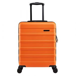 Cabin Max - Valise à Main Anode 55x40x20 cm légère avec Coque Rigide, 4 Roues, Serrure à Combinaison, 55 x 40 x 20 cm 40L Orange (Cabin Max EU, neuf)