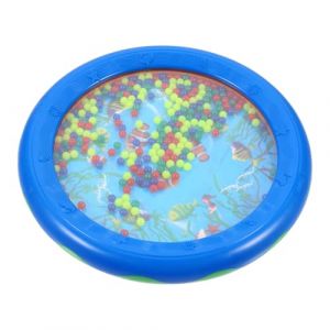 Abaodam Tambour Oc&eacute;an Percussion Musical &Eacute;ducatif Bleu pour Gar&ccedil;on Fille Instrument &agrave; Vagues Facile &agrave; Jouer de D&eacute;veloppement Du Rythme Coordination Main-&oelig;il (KEDONE, neuf)