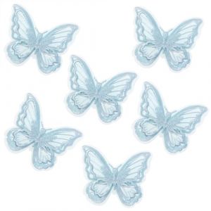 Mini Pince à Cheveux Papillon, 6 Pièces Épingle à Cheveux Papillon Épingle à Cheveux Petite Pince Papillon Cheveux Fille, Barrette Papillon Cheveux Fille, Accessoires pour cheveux pour Femmes Filles (jianshuomaoyi, neuf)