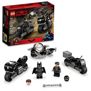 LEGO DC Batman: Batman & Selina Kyle Motorcycle Pursuit 76179 Building Kit; Cool Super-Hero Toy for Kids Aged 6+ (149 Pieces) (cavernedesjouets, neuf)