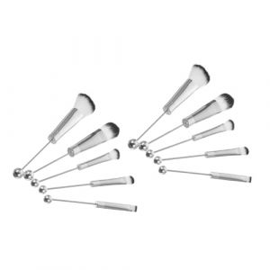 PACKOVE 2 Ensembles Pinceaux Maquillage Pour Femme Pinceau Blush Pinceau Fard &agrave; Paupi&egrave;res Et Poils Doux Pour Application Uniforme (Spring TU, neuf)