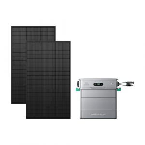 Zendure SF800 Pro, Centrale &Eacute;lectrique de Balcon avec Entr&eacute;e 2640W, Charge 1000W, Sortie 800W, Syst&egrave;me de Gestion &Eacute;nerg&eacute;tique IA, 1.92kWh-11,52kWh Batterie Extensible -430W*2 Panneau Bifacial (Zendure_Europe, neuf)