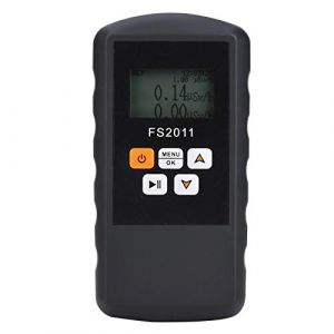 D&eacute;tecteur de rayonnement nucl&eacute;aire Tube de compteur Geiger pour la surveillance du taux de dose de rayonnement b&ecirc;ta Gamma X, dosim&egrave;tre num&eacute;rique LCD portable avec dispositif d'alarme Compteur de rayon (Starlight66, neuf)