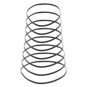 LT Easiyl 100 Pièces 3mm de Largeur Enregistreur Courroie en Caoutchouc 40-135mm Mélange Plat Cassette Bande Machine Réparation Courroie Assortie pour Enregistreur Baladeur Répéteur Lecteur DVD (LT-Easiyl, neuf)