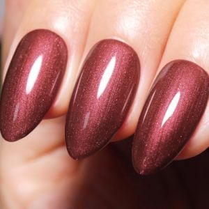Imtiti Vernis Semi Permanent Paillet&eacute;, 15ml Rouge Cuivr&eacute; Paillet&eacute; Vernis Gel UV Semi Permanent UV Led Soak Off Gel Nail Polish French Vernis &Agrave; Ongles Gels Semi-Permanents DIY Nail Kit D&eacute;marrage (Imtiti Direct, neuf)