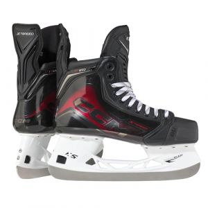 CCM Patins de hockey sur glace JetSpeed FT890 Senior, Noir , 8.5 = EU 44, Passform: Regular (Toponice, neuf)
