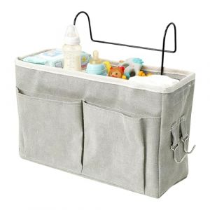 Xijobido Organisateur Pour Table De Chevet,Portable Ajustable Gain De Place | Poche De Rangement Pour Lit Superpos&eacute; | Pour Dortoir Lit Superpos&eacute; Chambre D'Voyage Biberon Jouet Mouchoir Livre (xinjianfe, neuf)