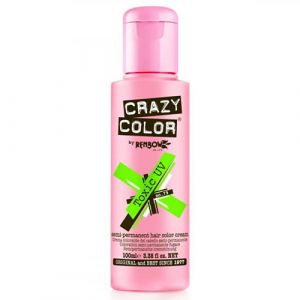 Coloration Crazy Color Toxic UV Vert 100 ml (MENSIDE, neuf)