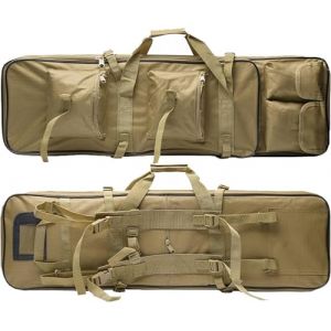 &Eacute;tuis &Agrave; Fusil pour Fusils,Sac De Tir Sportif,Sac Tactique Militaire,Pistolets &Eacute;tui &Agrave; Fusil Souple Sac De Gamme De Chasse Airsoft Carabine Tactique Sac &Agrave; Dos pour Le Tir De Chasse C,117CM (JunJun Nest, neuf)