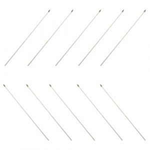 DIYEAH Lot de 10 m&acirc;ts Drapeaux en Bois Lisse 50 cm, hampe pour Drapeau &agrave; Main, b&acirc;ton Bois Universel pour Drapeaux d&eacute;coratifs et nationaux, Construction Solide pour &eacute;v&eacute;nements et Festivals (RENZHFAN, neuf)