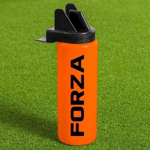 FORZA Bouteille d&rsquo;Eau de Sport Hygi&eacute;nique de 1 Litre | Bouteille Sans BPA avec Embout Sans Contact | Id&eacute;ale pour les &Eacute;quipes Sportives | &Eacute;quipement Essentiel (Orange, Pack de 10) (Net World France, neuf)