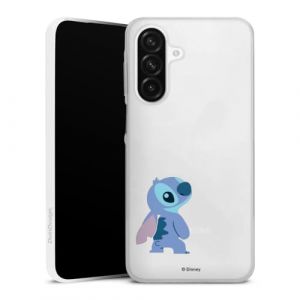 DeinDesign Coque Slim Compatible avec Samsung Galaxy A56 5G Case Ultra Fine Etui Silicone Ultra Fine Lilo & Stitch Articles pour Fans Disney (DeinDesign - GmbH, neuf)