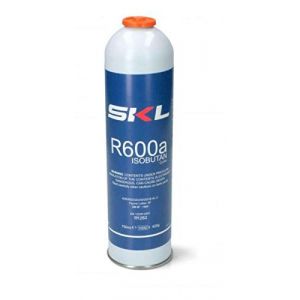 1 bouteille de gaz réfrigérant, réfrigérateur et congélateur R600 - R600A 420 g OM REF000UN (M Shop Italia® la pièce de rechange en un clic., neuf)