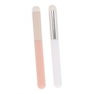 Ipetboom 2pi&egrave;ces Pinceaux &agrave; Applicateurs Pour Gloss Ensemble Professionnel De Maquillage Pour Application D&eacute;licate (hikarish, neuf)