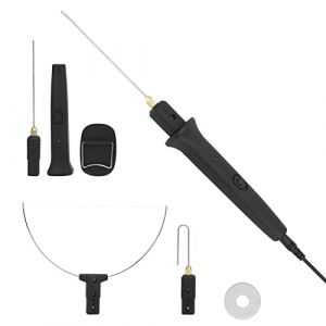 Pssopp 3 en 1 Coupe-Mousse électrique Machine de découpe Stylo Outils Kit Stylo de Coupe en polystyrène avec Adaptateur de transformateur de Tension électronique pour la découpe de (Minnyan, neuf)