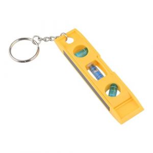 JEYORZY Mini Niveau à Bulle, Petit Niveau A Bulle, 3 Directions Mini-Niveau à Bulle, Avec Porte-CléS Et Bande MagnéTique, Facile à Transporter, Facile à Utiliser (Wacicy EU, neuf)