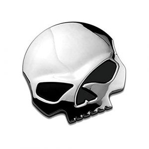 3D Skull Auto & Autres véhicules Métal Stickers emblème de crâne accessoires autocollant voiture de style décalcomanies (Argent) (My Smart Choice 5, neuf)