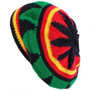 Tricot Rasta Chapeau Reggae Jama&iuml;cain Cap du Bonnet Color&eacute; De Bonnet De Bonnet De Bonnet De B&eacute;ret en Tricot Capuchon (qingzhangquan, neuf)