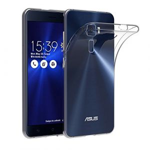 AICEK Coque ASUS ZenFone 3 ZE520KL (5.2 Pouces), Etui Silicone Gel ASUS ZenFone 3 Housse Antichoc ZenFone 3 Transparente Souple Coque de Protection pour ASUS ZenFone 3 (AICEK EU Store, neuf)