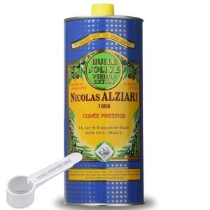 Huile d'olive Nicolas Alziari cuvée PRESTIGE 500 ml (Hassouna Olives & Co., neuf)