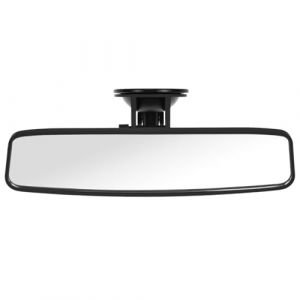 QWORK® 245X 70 mm Rétroviseur Intérieur Universel à Ventouse Idéal pour Conduite Accompagnée - Rétroviseur Conduite Accompagnée Grand Angle Réglable (shavinglikes, neuf)