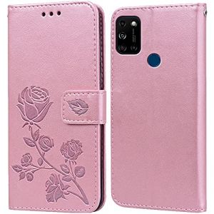 PKQTOP Coque pour Wiko View 5 Plus/View 5 Housse,Fonction de Support,Fente pour Carte,Silicone TPU,Flip Étui Case pour Wiko View 5 (PKQTOP-FR, neuf)