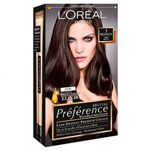 L'Oreal Coloration Récital Préférence Brasilia Marron foncé 3 (Kiara World, neuf)